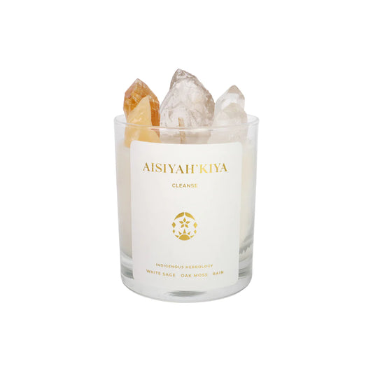 Cleanse Crystal Candle